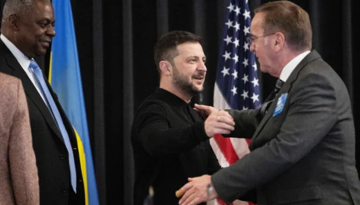 Zelenskyy and Austin use their final meeting to press Trump to keep supporting Ukraine